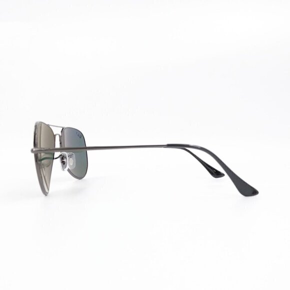 Ray-Ban RB3689 Aviator Metal Sunglasses Black OS - Picture 4 of 14